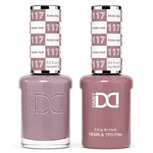 DND HEMA & TPO Free Gel Polish Duo #117 Amster Dusk