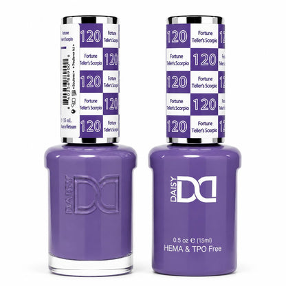 DND HEMA & TPO Free Gel Polish Duo #120 Fortune Teller’s Scorpio