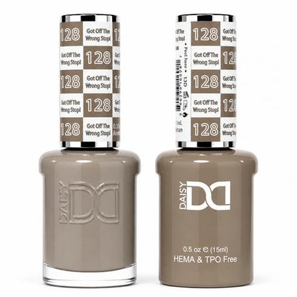 DND HEMA & TPO Free Gel Polish Duo #128 Got Off The Wrong Stop!
