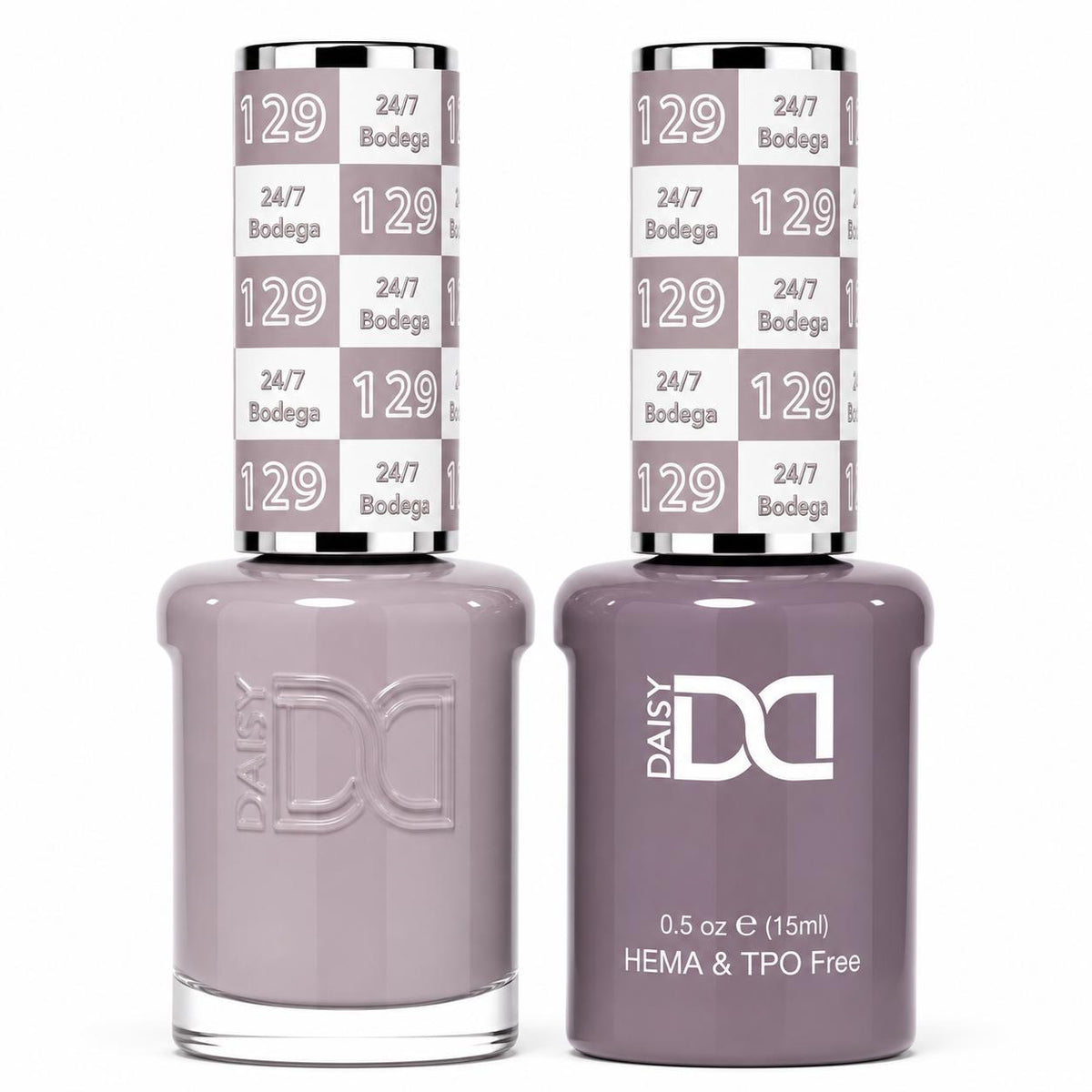 DND HEMA & TPO Free Gel Polish Duo #129 24/7 Bodega
