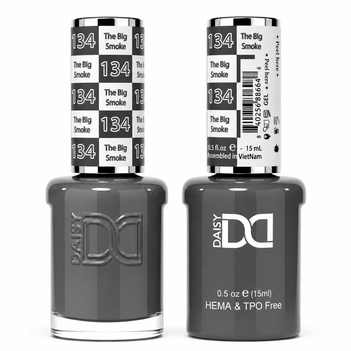 DND HEMA & TPO Free Gel Polish Duo #134 The Big Smoke