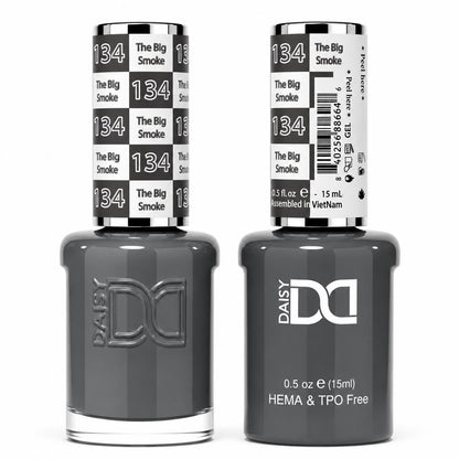 DND HEMA & TPO Free Gel Polish Duo #134 The Big Smoke