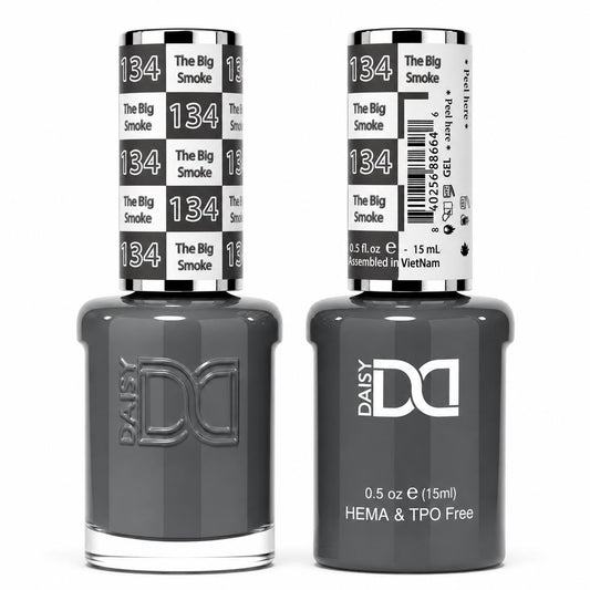 DND HEMA & TPO Free Gel Polish Duo #134 The Big Smoke