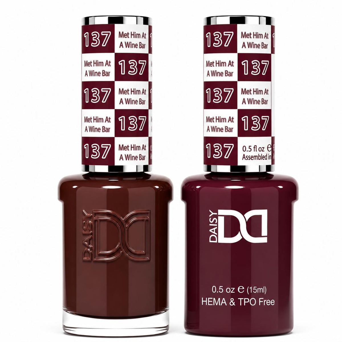 DND HEMA & TPO Free Gel Polish Duo #137 Met Him At A Wine Bar