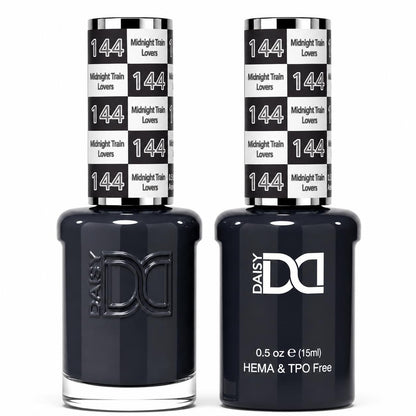 DND HEMA & TPO Free Gel Polish Duo #144 Midnight Train Lovers