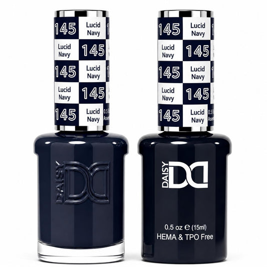 DND HEMA & TPO Free Gel Polish Duo #145 Lucid Navy