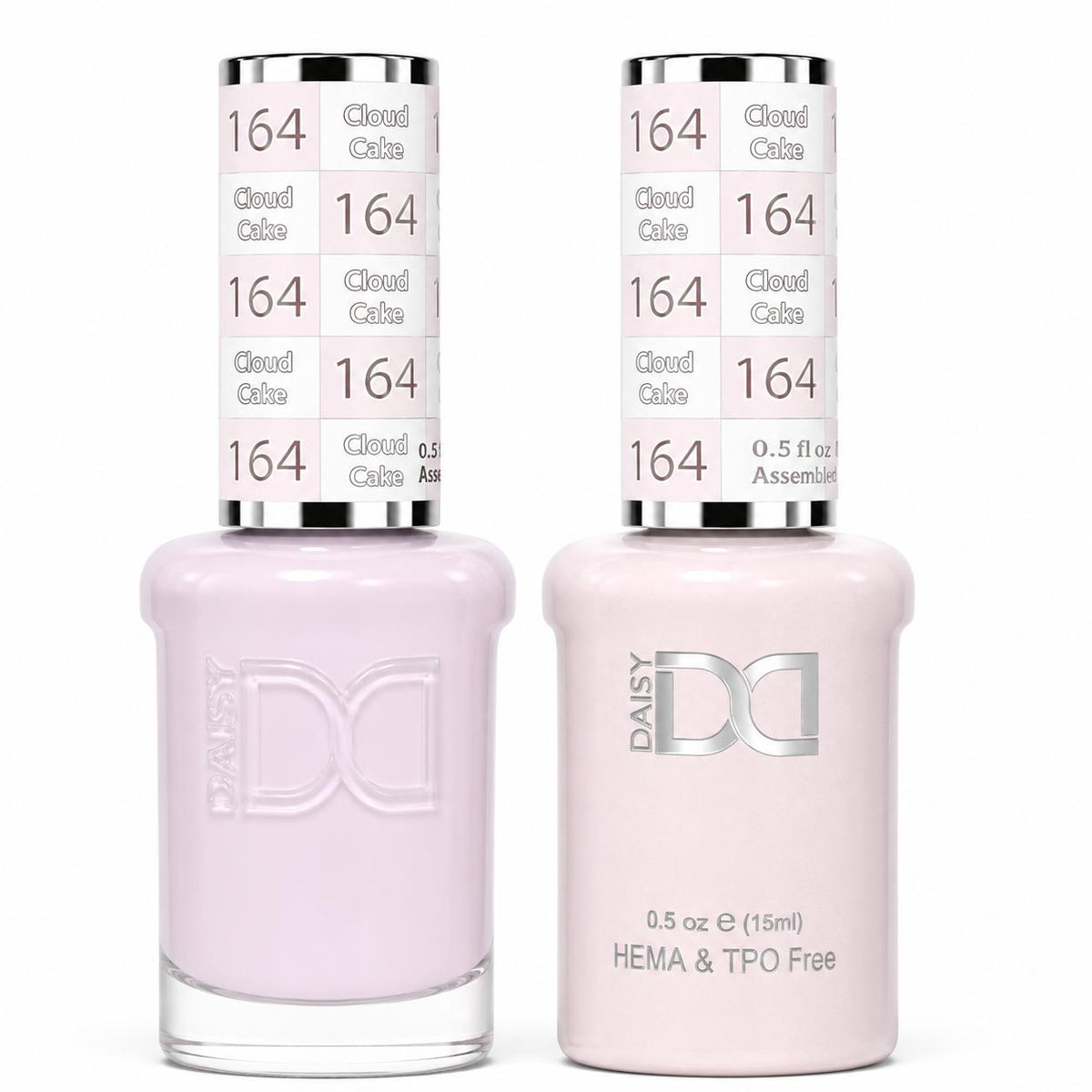 DND HEMA & TPO Free Gel Polish Duo #164 Cloud Cake