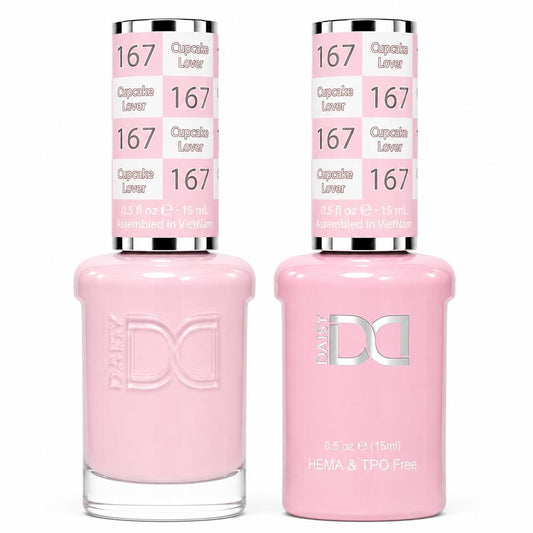 DND HEMA & TPO Free Gel Polish Duo #167 Cupcake Lover
