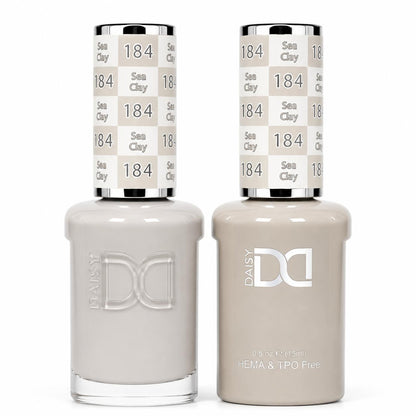 DND HEMA & TPO Free Gel Polish Duo #184 Sea Clay