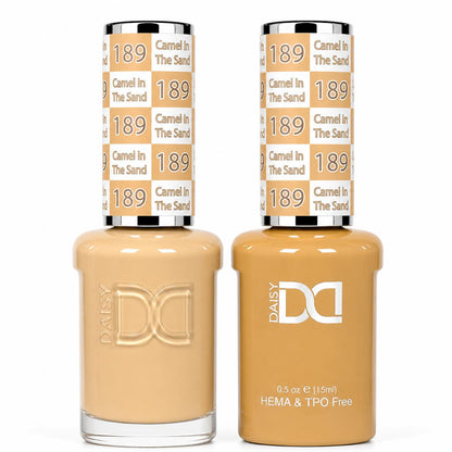 DND HEMA & TPO Free Gel Polish Duo #189 Camel In The Sand