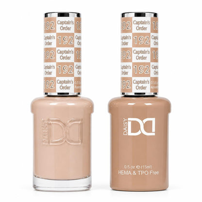DND HEMA & TPO Free Gel Polish Duo #192 Captain's Order