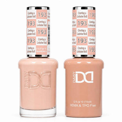 DND HEMA & TPO Free Gel Polish Duo #193 Craving A Lobster Roll