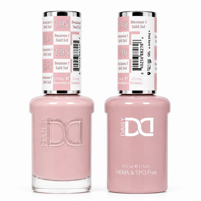 DND HEMA & TPO Free Gel Polish Duo #195 Because I Said So!