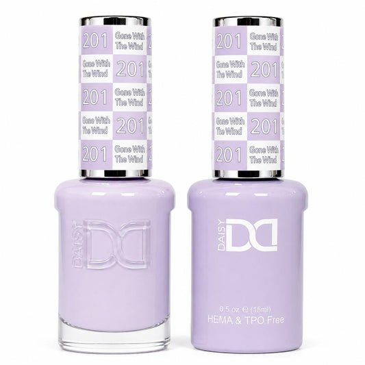 DND HEMA & TPO Free Gel Polish Duo #201 Gone With The Wind