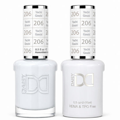 DND HEMA & TPO Free Gel Polish Duo #206 Yacht Goals!