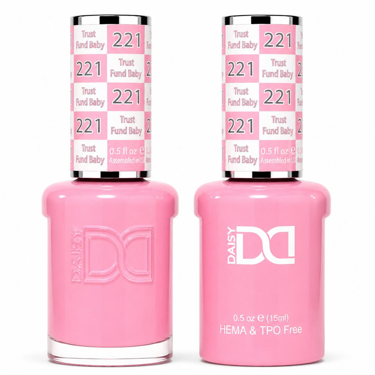 DND HEMA & TPO Free Gel Polish Duo #221 Trust Fund Baby