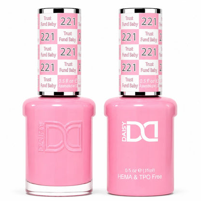 DND HEMA & TPO Free Gel Polish Duo #221 Trust Fund Baby