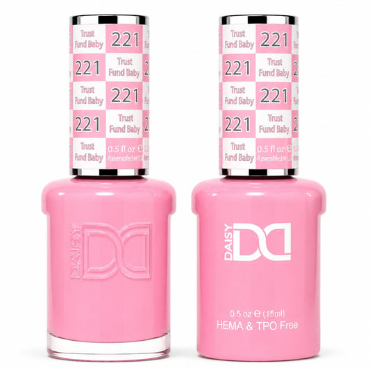DND HEMA & TPO Free Gel Polish Duo #221 Trust Fund Baby