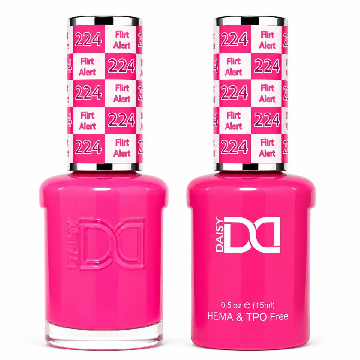 DND HEMA & TPO Free Gel Polish Duo #224 Flirt Alert