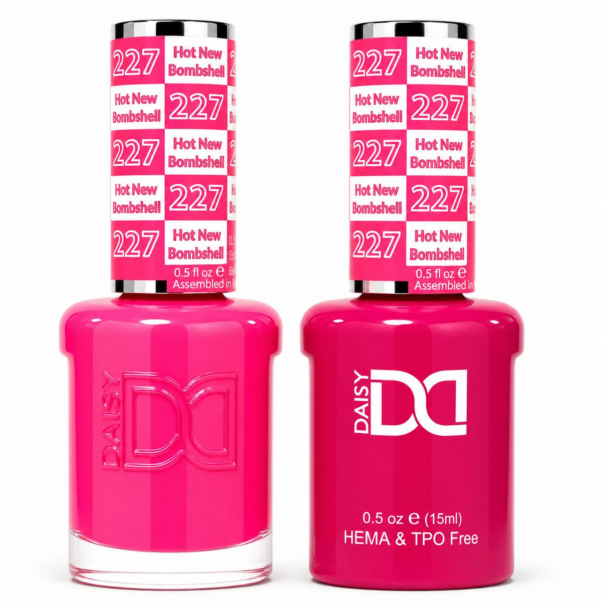 DND HEMA & TPO Free Gel Polish Duo #227 Hot New Bombshell