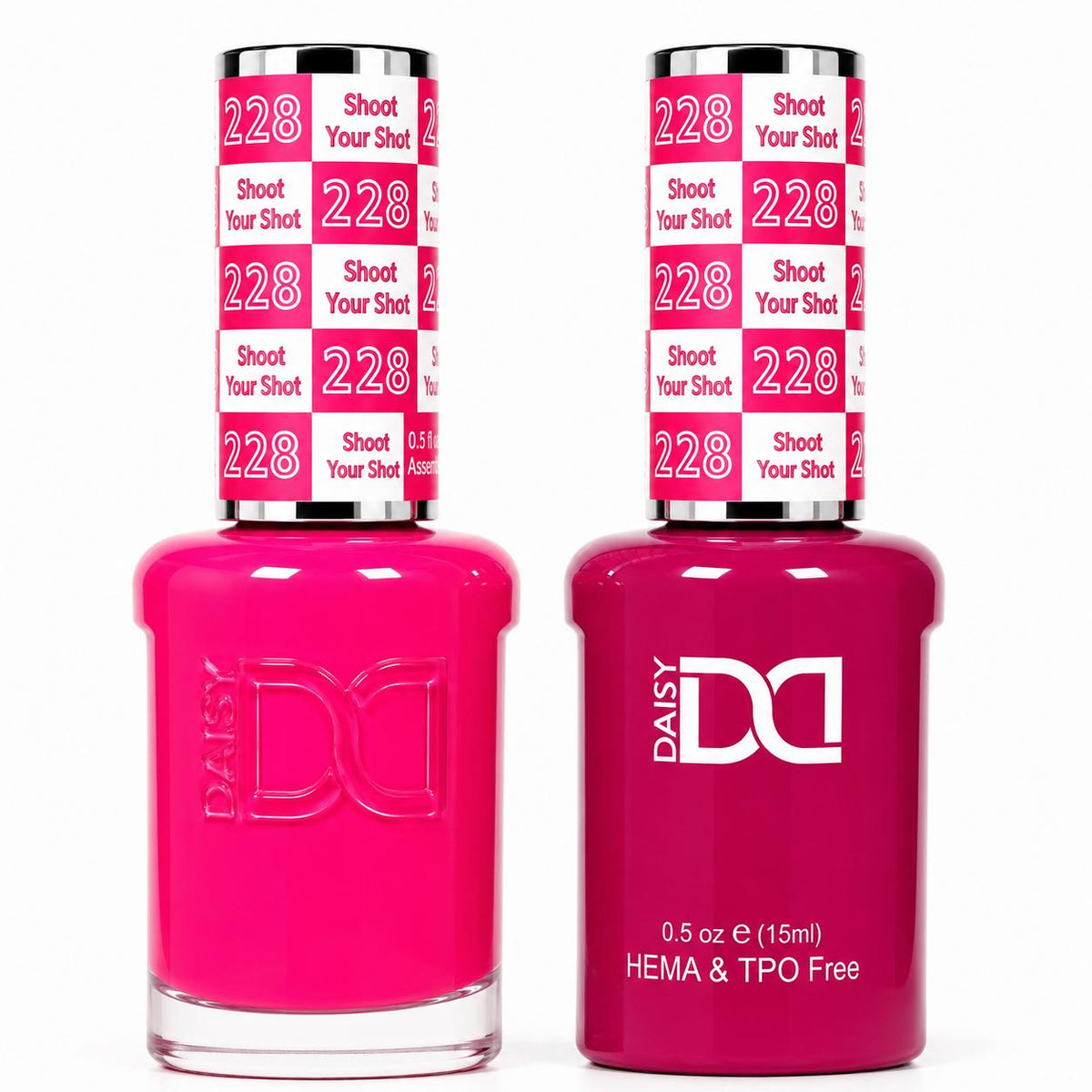 DND HEMA & TPO Free Gel Polish Duo #228 Shoot Your Shot