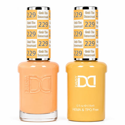 DND HEMA & TPO Free Gel Polish Duo #229 Grab The Sunscreen