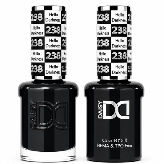 DND HEMA & TPO Free Gel Polish Duo #238 Hello Darkness