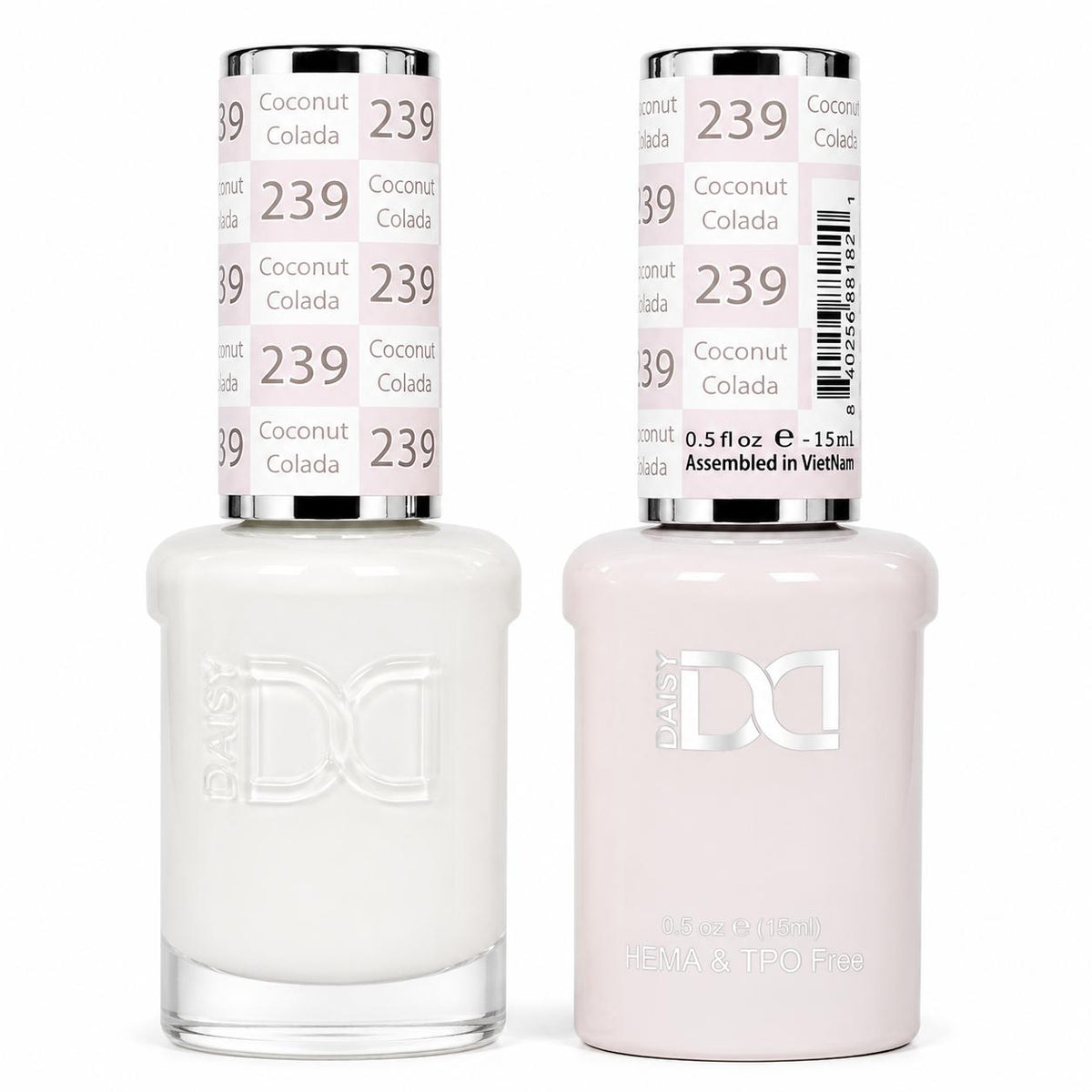 DND HEMA & TPO Free Gel Polish Duo #239 Coconut Colada