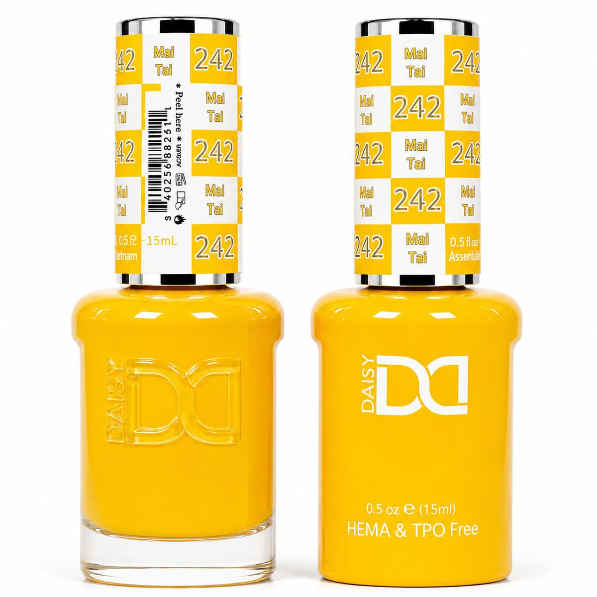 DND HEMA & TPO Free Gel Polish Duo #242 Mai Tai