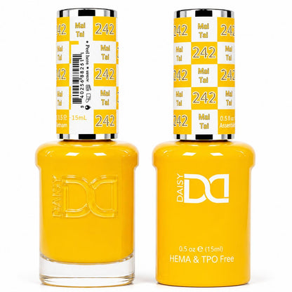 DND HEMA & TPO Free Gel Polish Duo #242 Mai Tai
