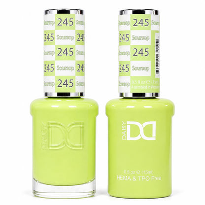 DND HEMA & TPO Free Gel Polish Duo #245 Soursop