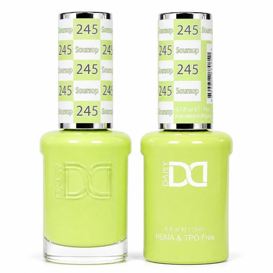 DND HEMA & TPO Free Gel Polish Duo #245 Soursop