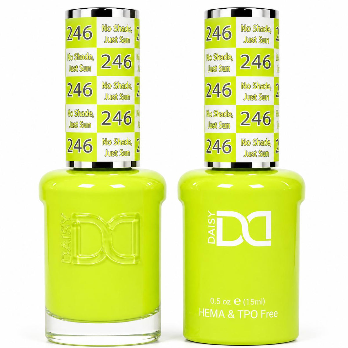 DND HEMA & TPO Free Gel Polish Duo #246 No Shape, Just Sun