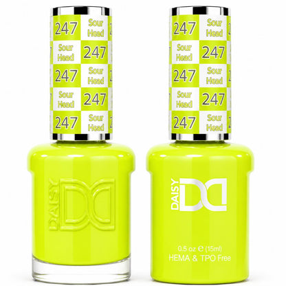 DND HEMA & TPO Free Gel Polish Duo #247 Sour Head
