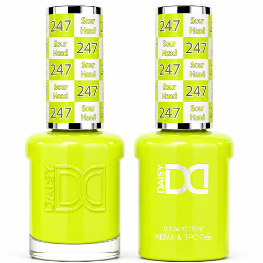 DND HEMA & TPO Free Gel Polish Duo #247 Sour Head