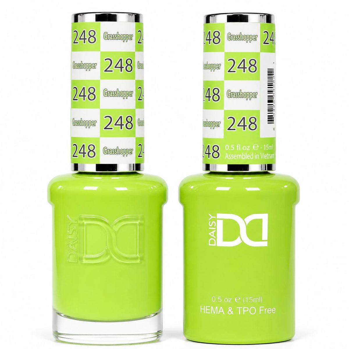 DND HEMA & TPO Free Gel Polish Duo #248 Grasshopper