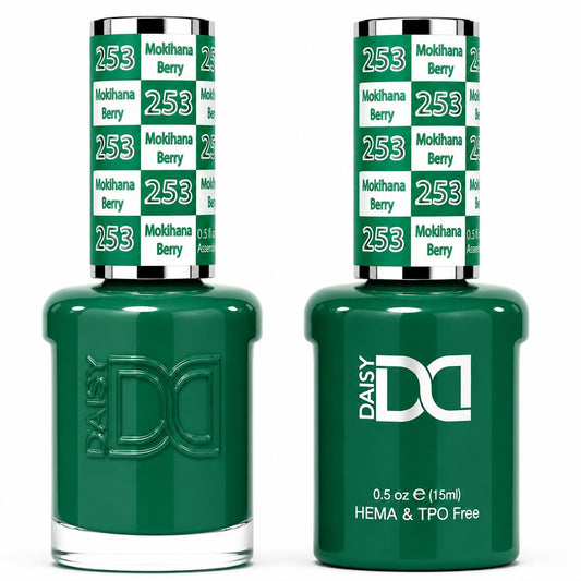 DND HEMA & TPO Free Gel Polish Duo #253 Mokihana Berry