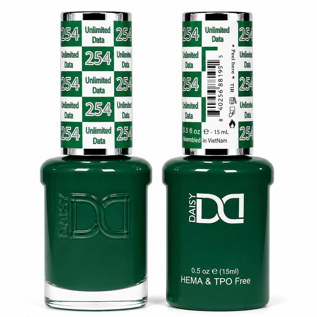 DND HEMA & TPO Free Gel Polish Duo #254 Unlimited Data