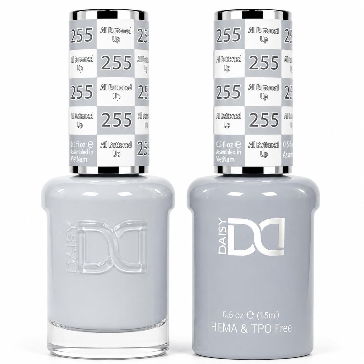 DND HEMA & TPO Free Gel Polish Duo #255 All Buttoned Up