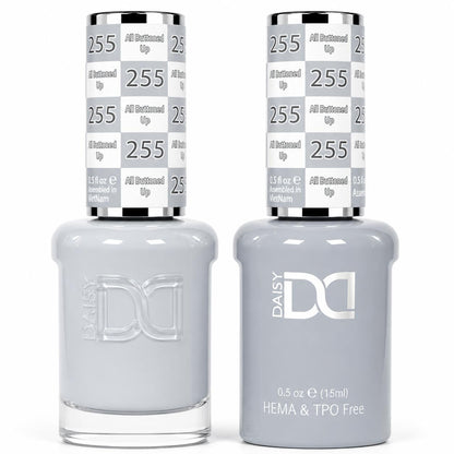 DND HEMA & TPO Free Gel Polish Duo #255 All Buttoned Up