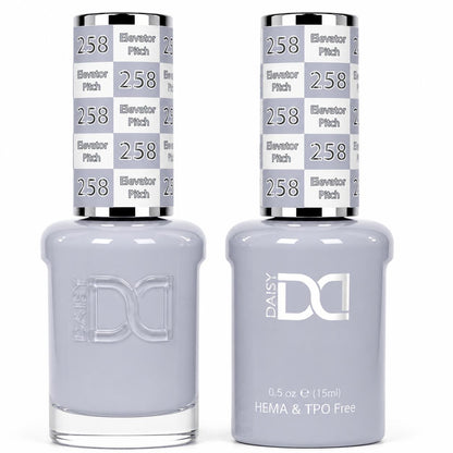 DND HEMA & TPO Free Gel Polish Duo #258 Elevator Pitch