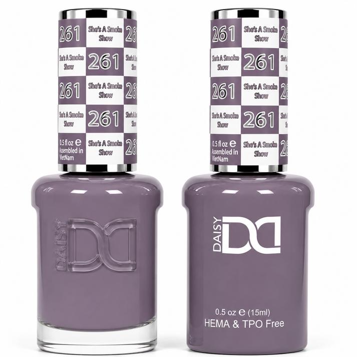 DND HEMA & TPO Free Gel Polish Duo #261 She's A Smoke Show