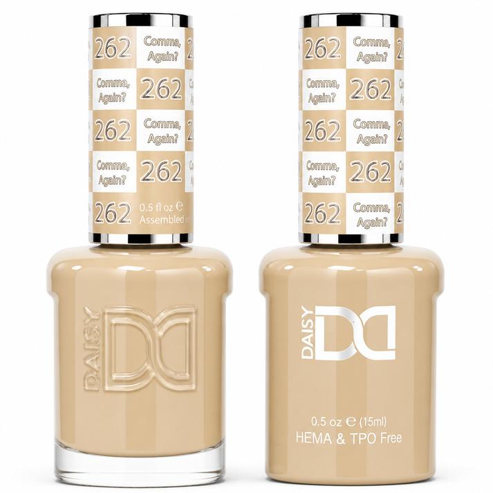 DND HEMA & TPO Free Gel Polish Duo #262 Comma Again