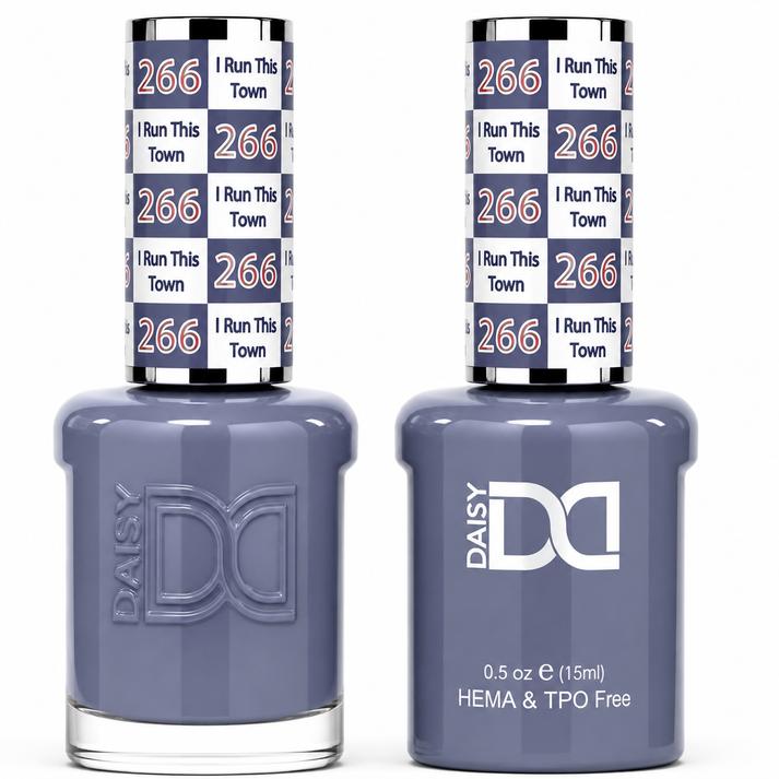 DND HEMA & TPO Free Gel Polish Duo #266 I Run This Town