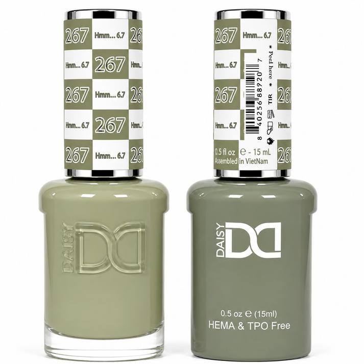 DND HEMA & TPO Free Gel Polish Duo #267 Hmm...6,7