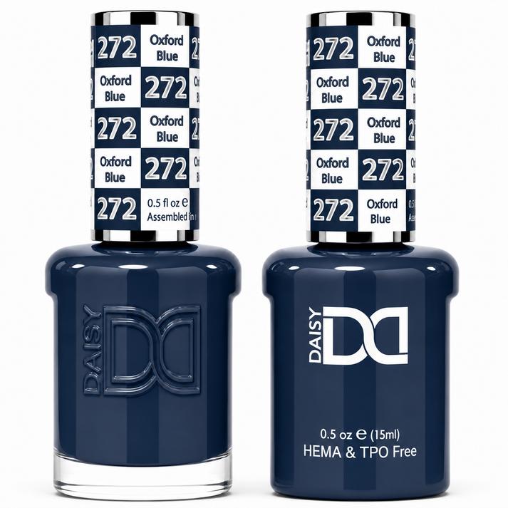 DND HEMA & TPO Free Gel Polish Duo #272 Oxford Blue