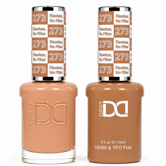 DND HEMA & TPO Free Gel Polish Duo #273 Flawless No Filter