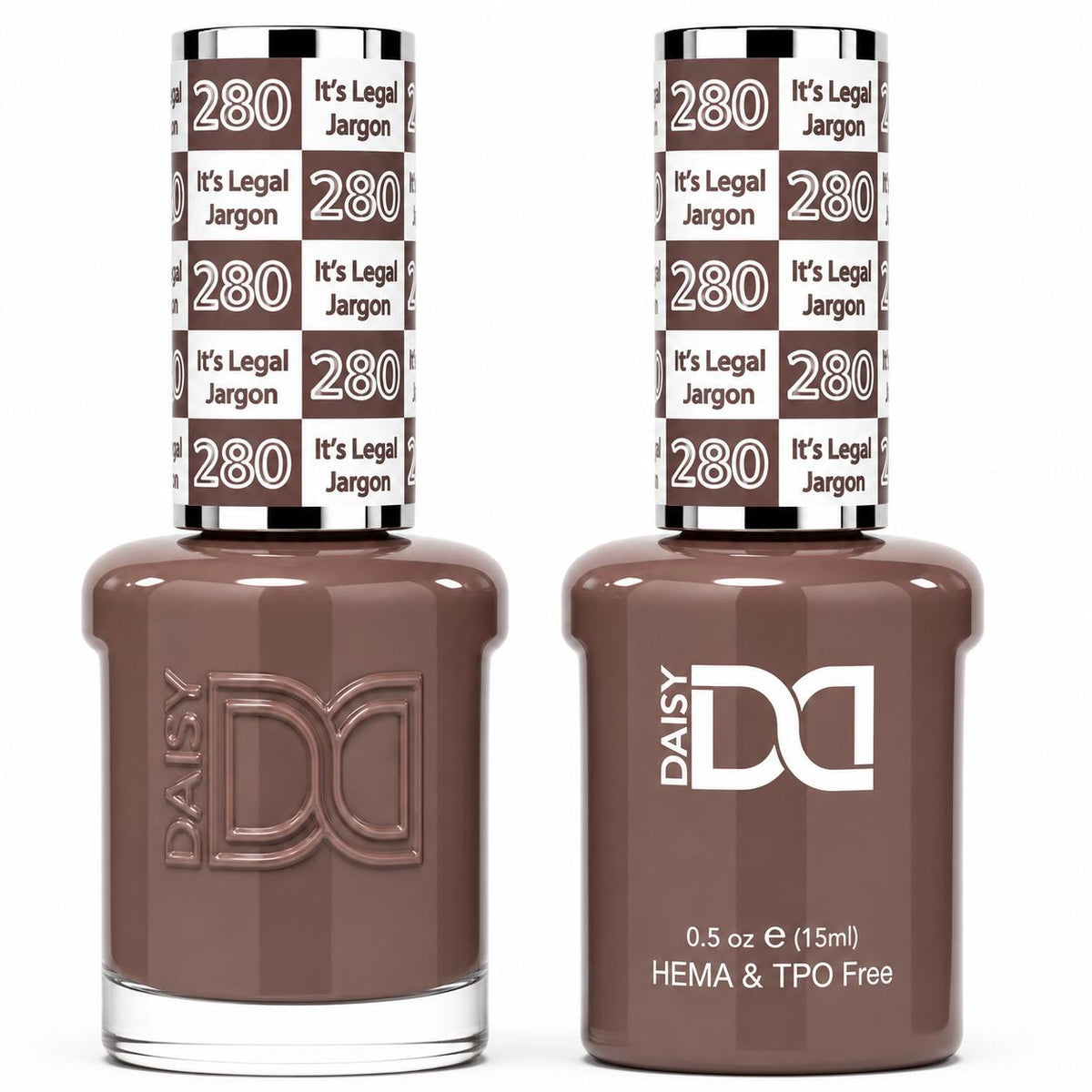 DND HEMA & TPO Free Gel Polish Duo #280 It's Legal Jargon