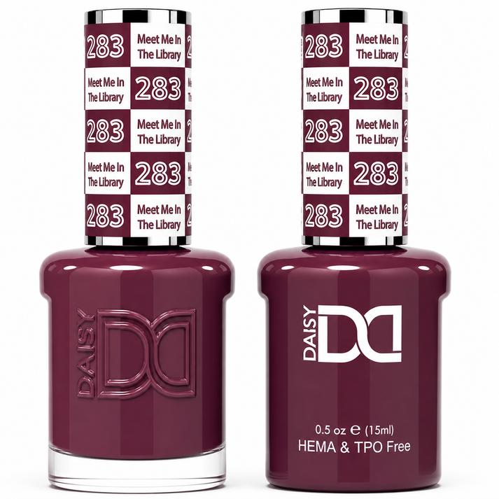 DND HEMA & TPO Free Gel Polish Duo #283 Meet Me In The Library