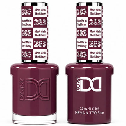 DND HEMA & TPO Free Gel Polish Duo #283 Meet Me In The Library